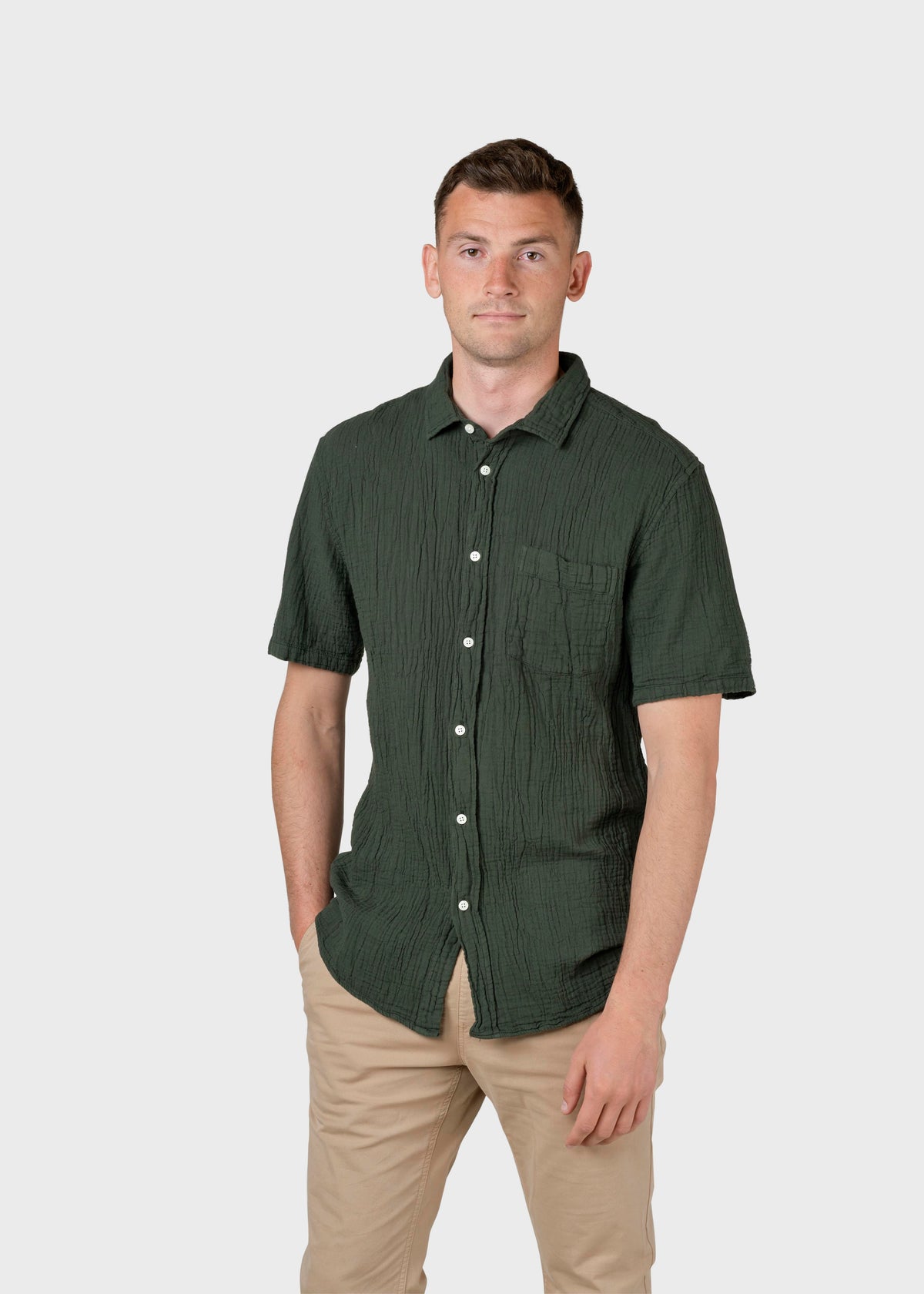 Klitmøller Collective ApS Vendel shirt Shirts Olive
