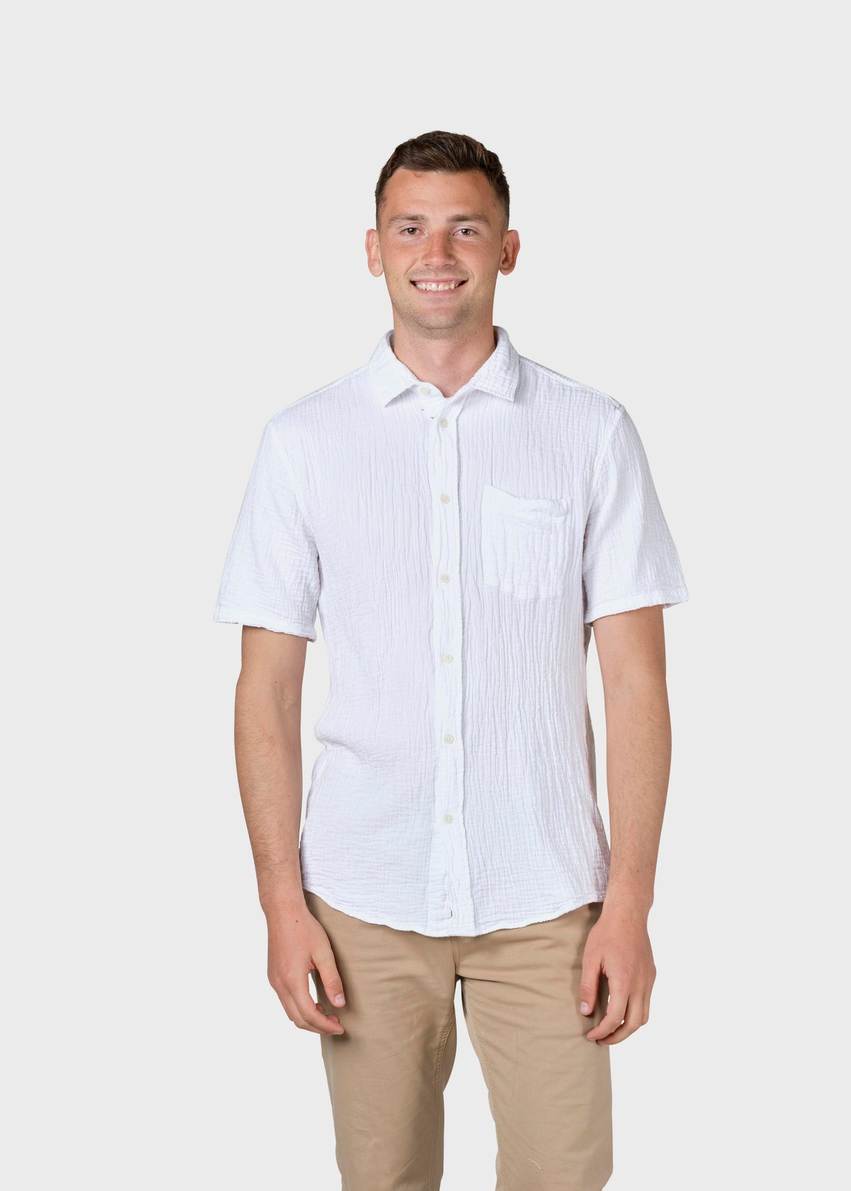 Klitmøller Collective ApS Vendel shirt Shirts White