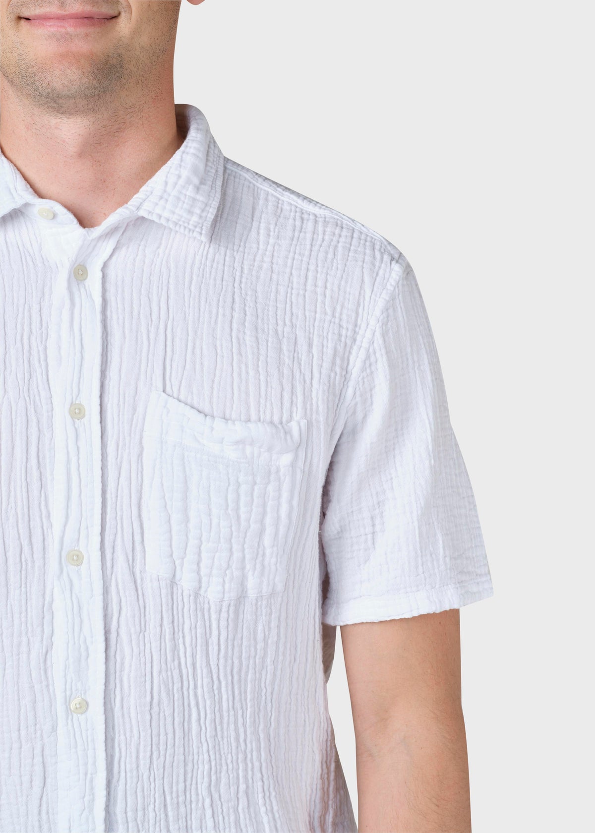 Klitmøller Collective ApS Vendel shirt Shirts White
