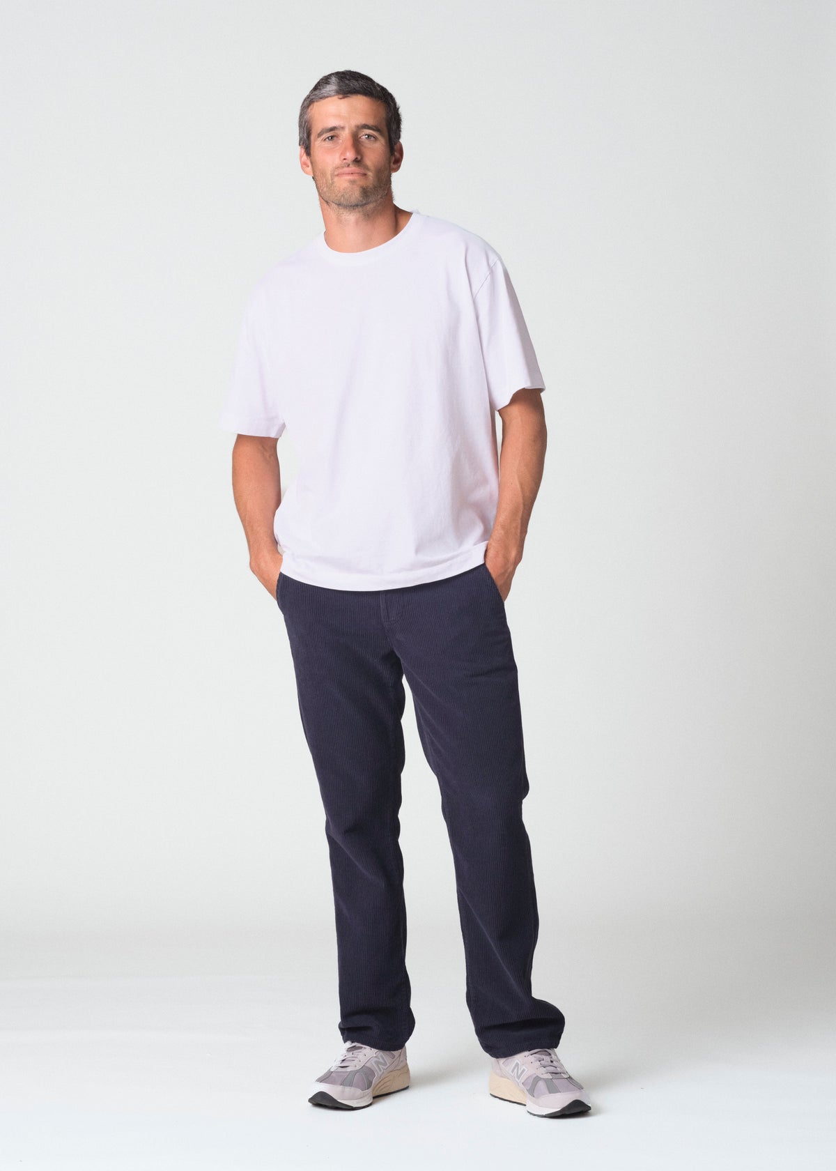 Klitmøller Collective ApS West cord pants GOTS Pants Navy