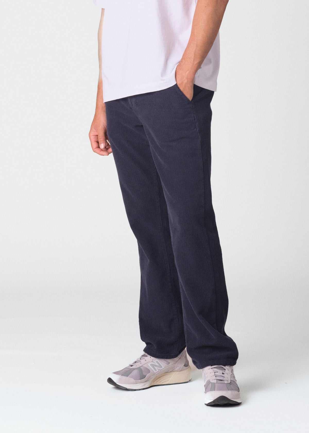 Klitmøller Collective ApS West cord pants GOTS Pants Navy