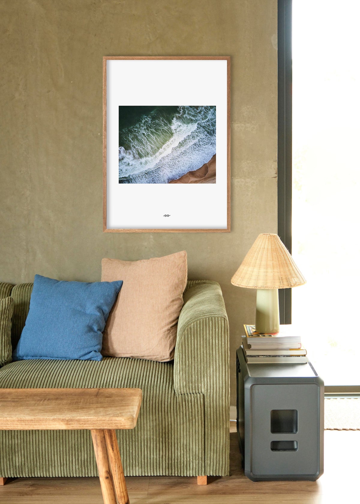 Klitmøller Collective ApS White space - From above landscape 40x50 Posters Poster