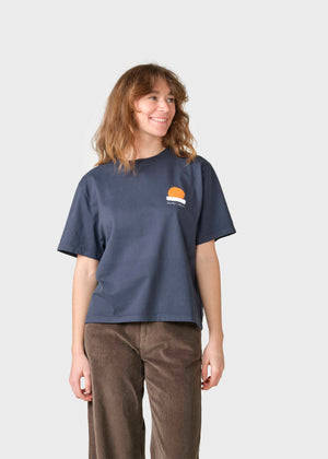 Klitmøller Collective ApS Zoe tee T-Shirts Navy