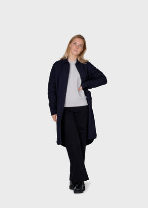 Klitmøller Collective ApS Lolly lumber overshirt Jackets Black