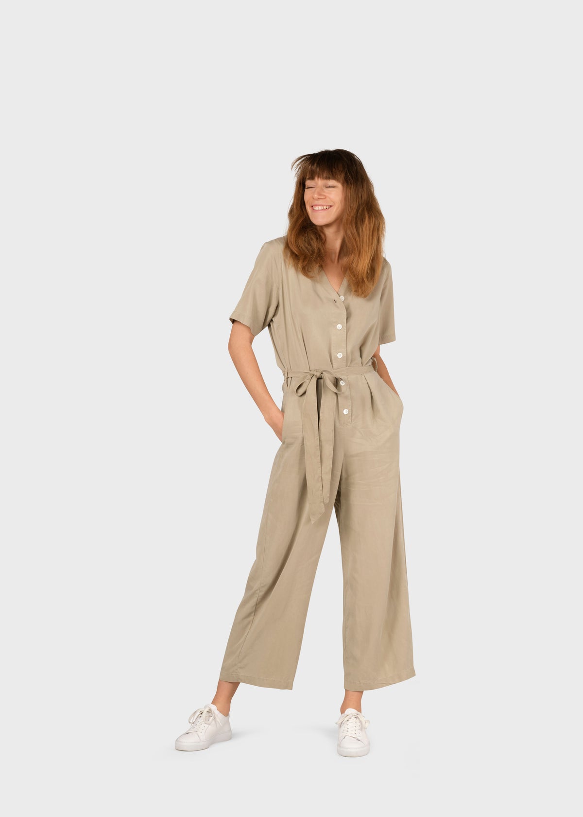 Klitmøller Collective ApS Marna jumpsuit Jumpsuits Sand