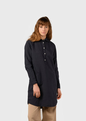Klitmøller Collective ApS Mathilde linen shirt Shirts Navy