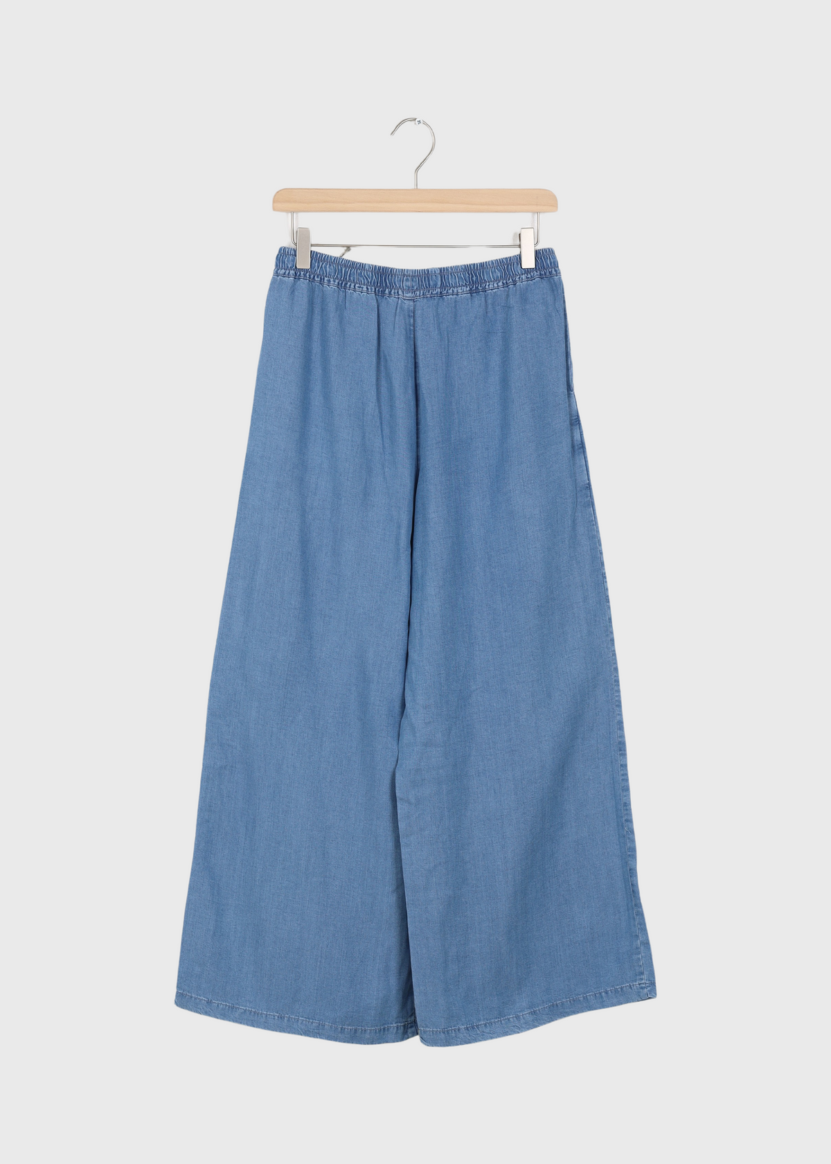 Re-Mix Kaja lyocell pants - Light blue chambrey