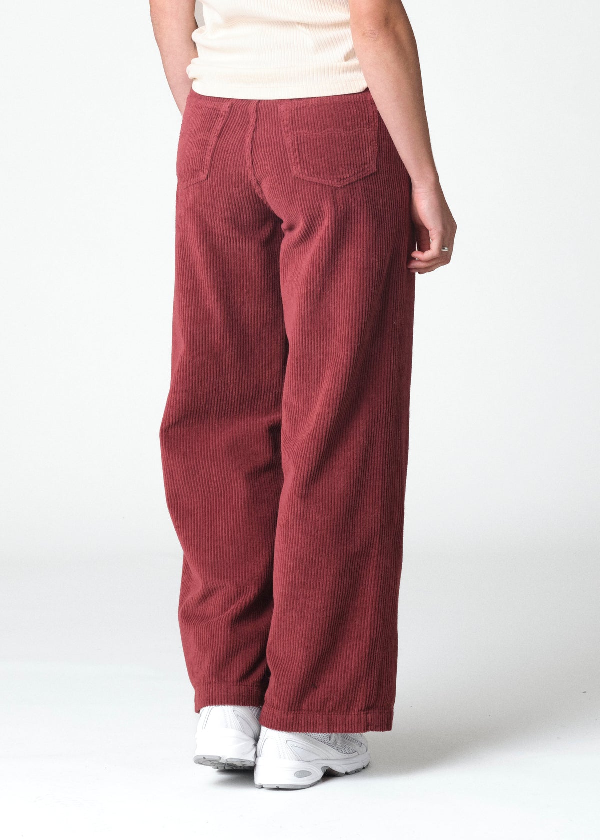 Klitmøller Collective ApS AMELIA CORD PANTS Pants Burgundy
