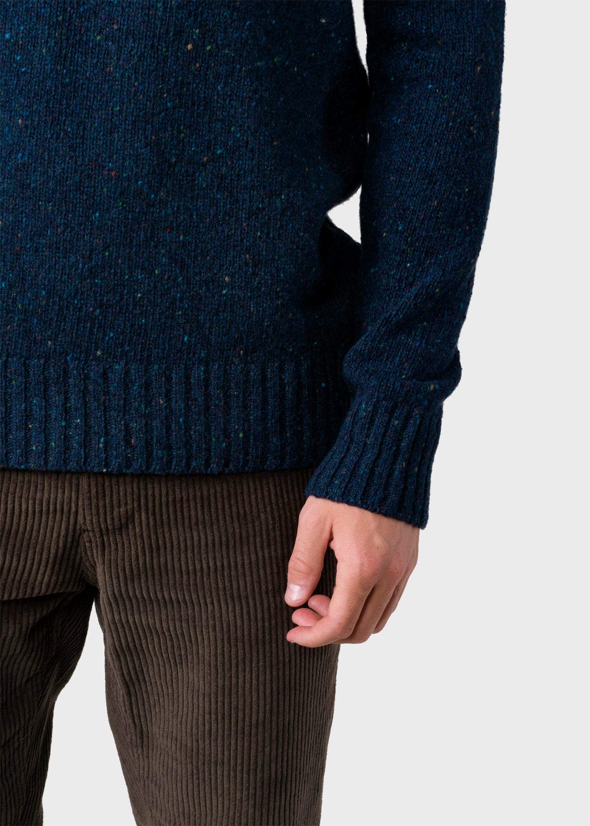 Klitmøller Collective ApS Aage knit Knitted sweaters Navy