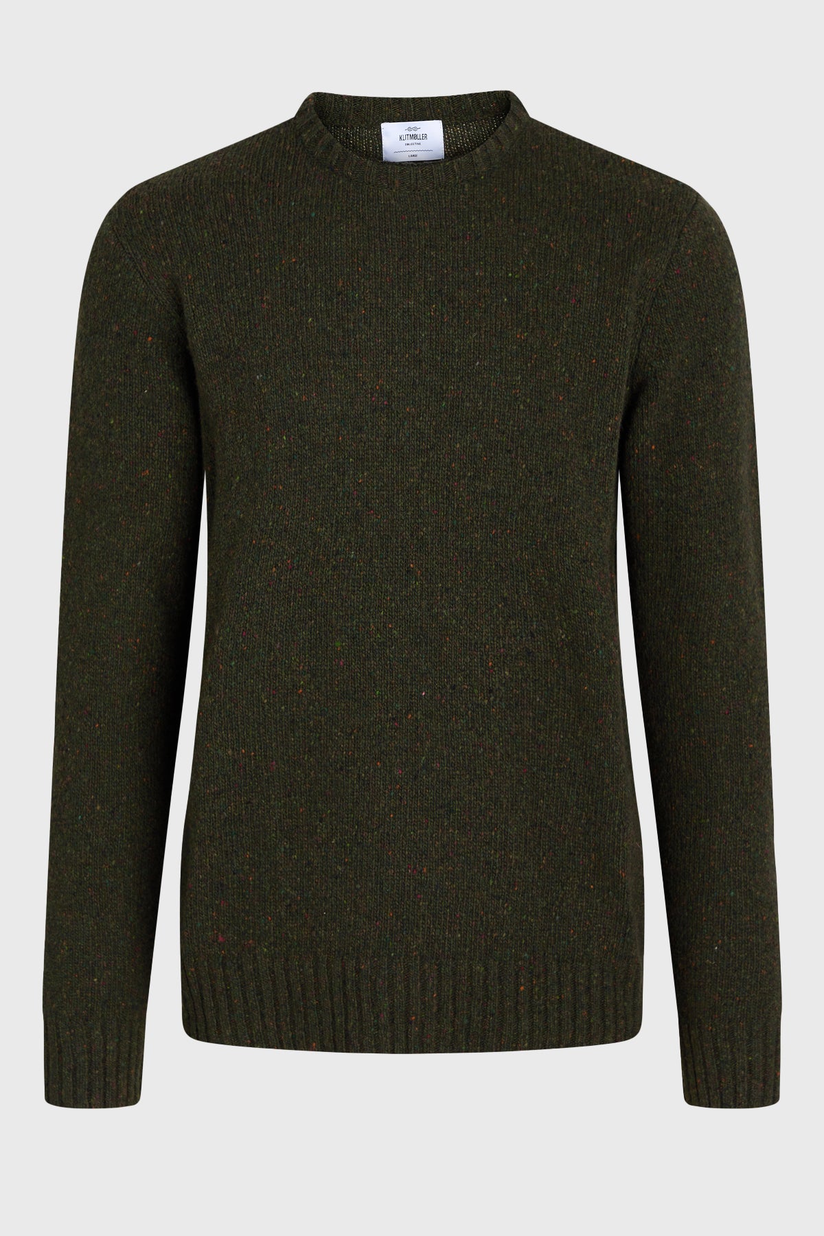 Klitmøller Collective ApS Aage knit Knitted sweaters Olive