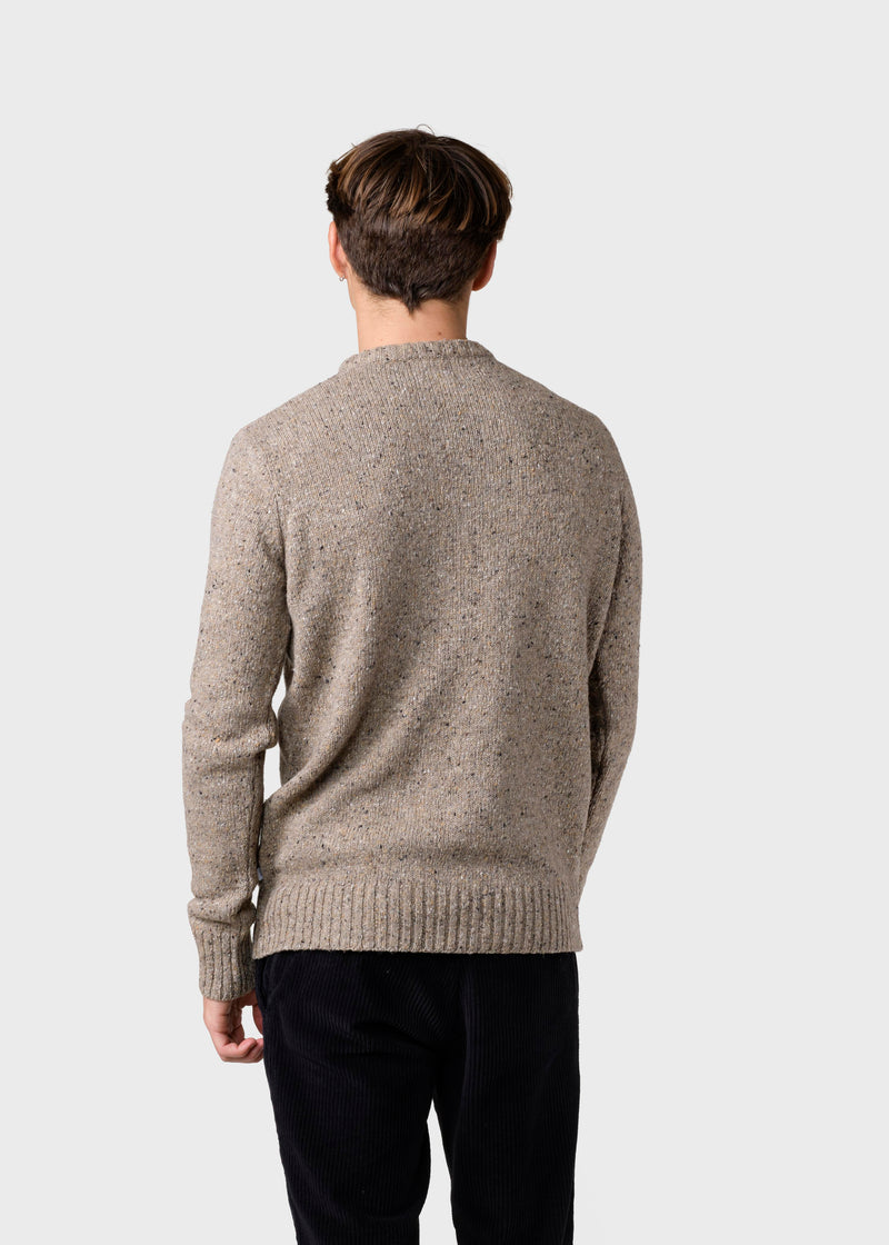 Klitmøller Collective ApS Aage knit Knitted sweaters Sand