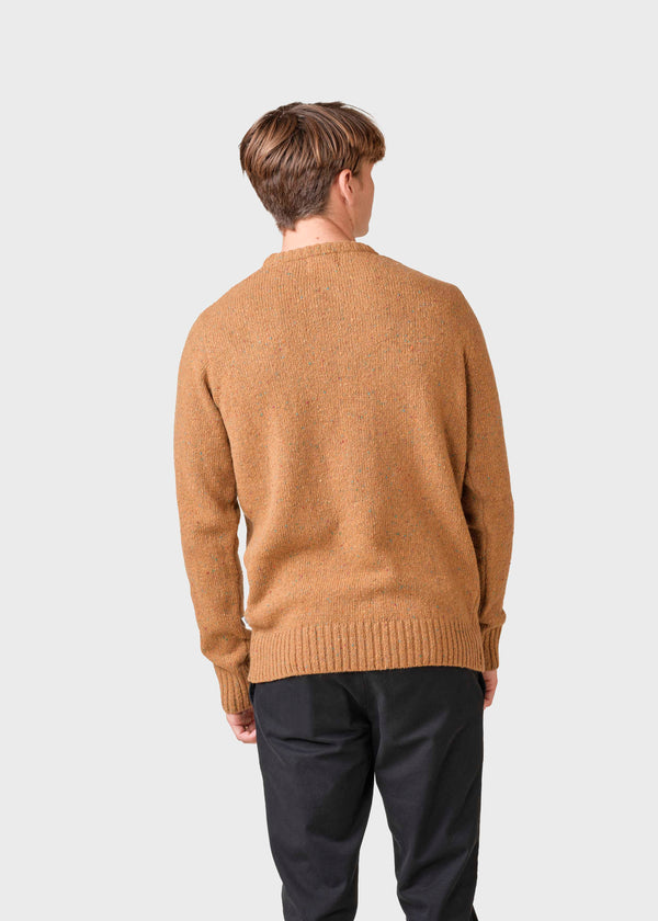 Klitmøller Collective ApS Aage knit Knitted sweaters Warm yellow