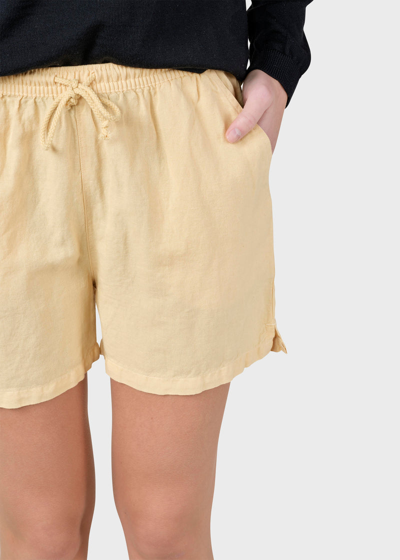Klitmøller Collective ApS Abby shorts Walkshorts Lemon sorbet
