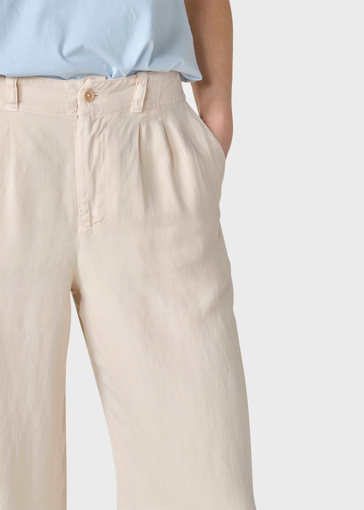 Klitmøller Collective ApS Ada lyocell pants Pants Pastel sand
