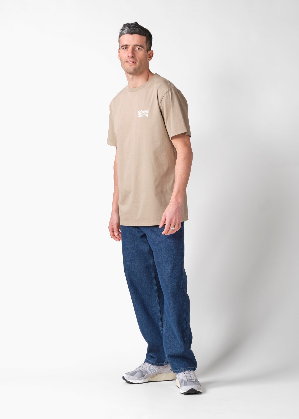 Klitmøller Collective ApS Adi tee OCS T-Shirts Cashew