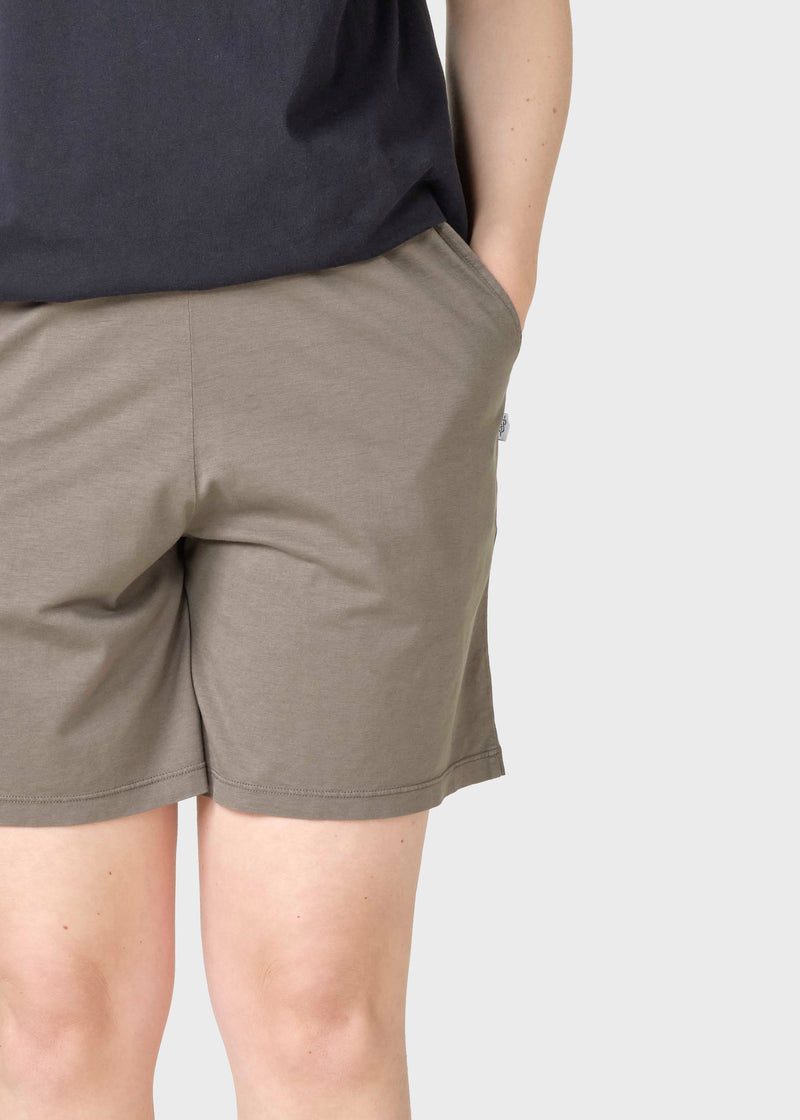 Klitmøller Collective ApS Alexa lyocell shorts Walkshorts Taupe