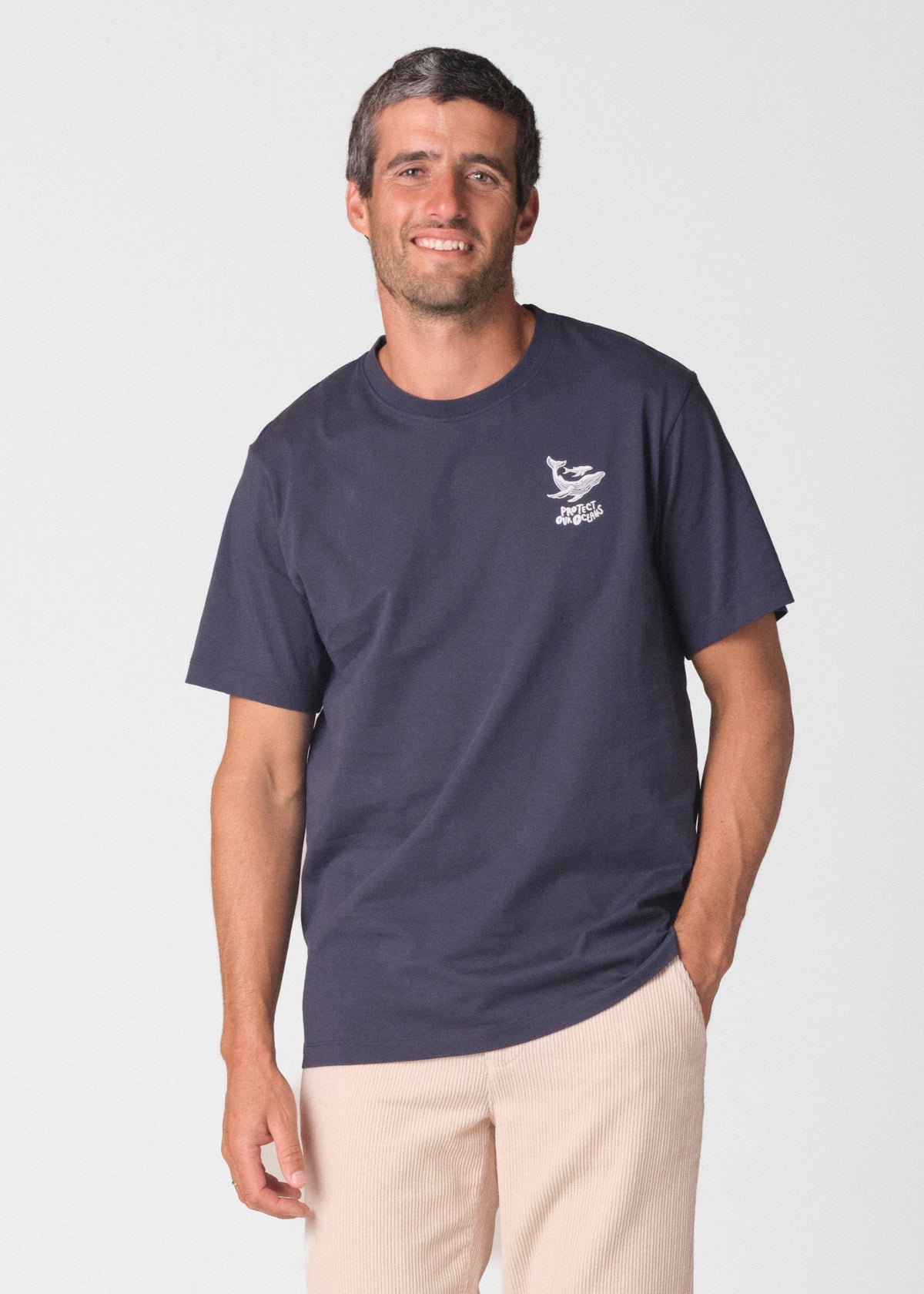 Klitmøller Collective ApS Alf tee OCS T-Shirts Navy