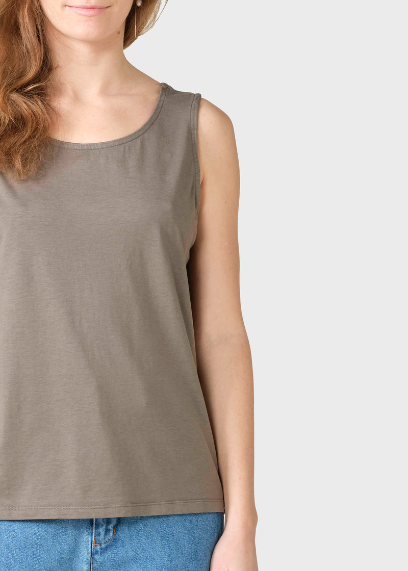Klitmøller Collective ApS Aliya top T-Shirts Taupe