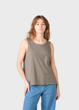 Klitmøller Collective ApS Aliya top OCS T-Shirts Taupe