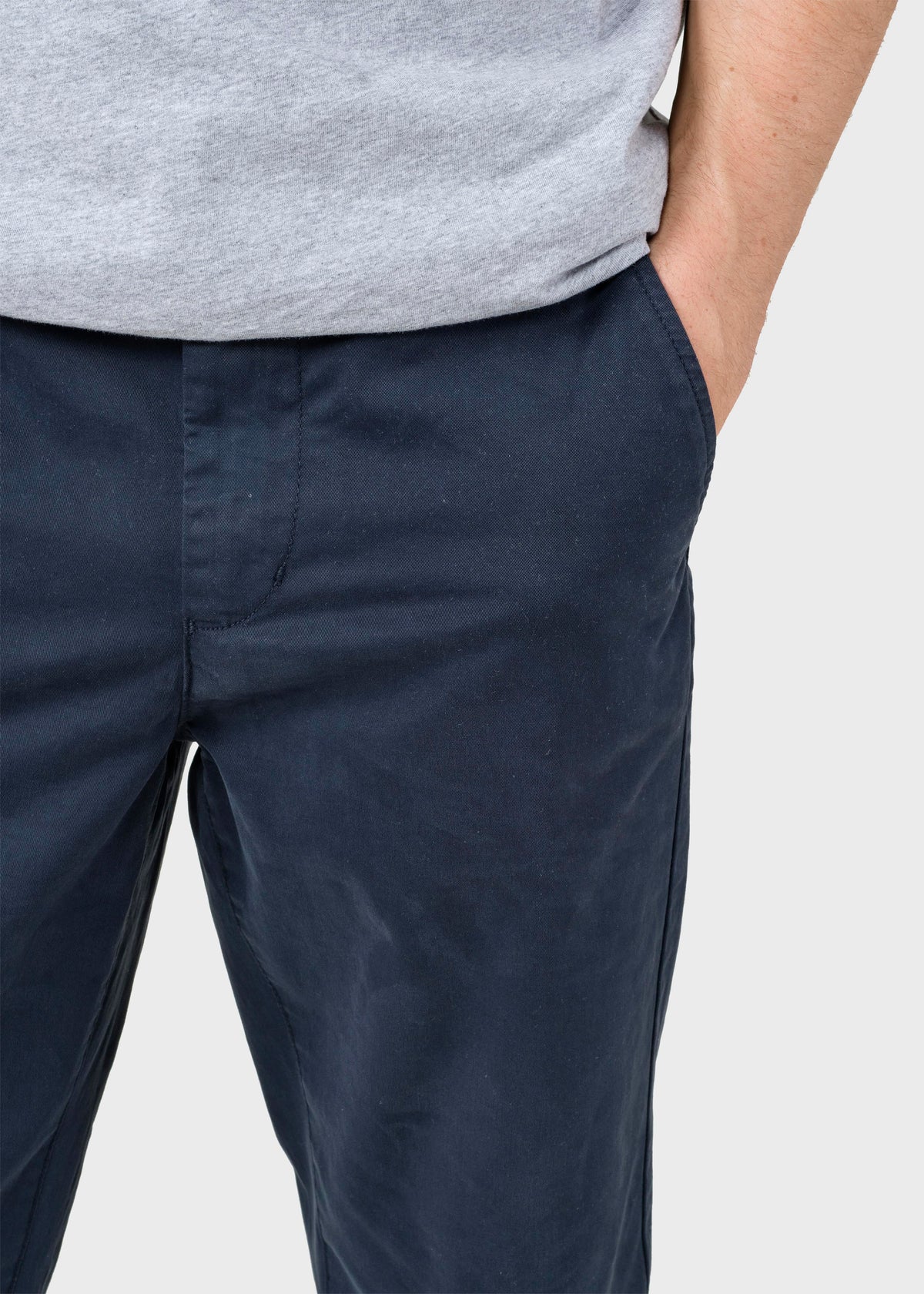 Klitmøller Collective ApS Allan twill pants Pants Navy