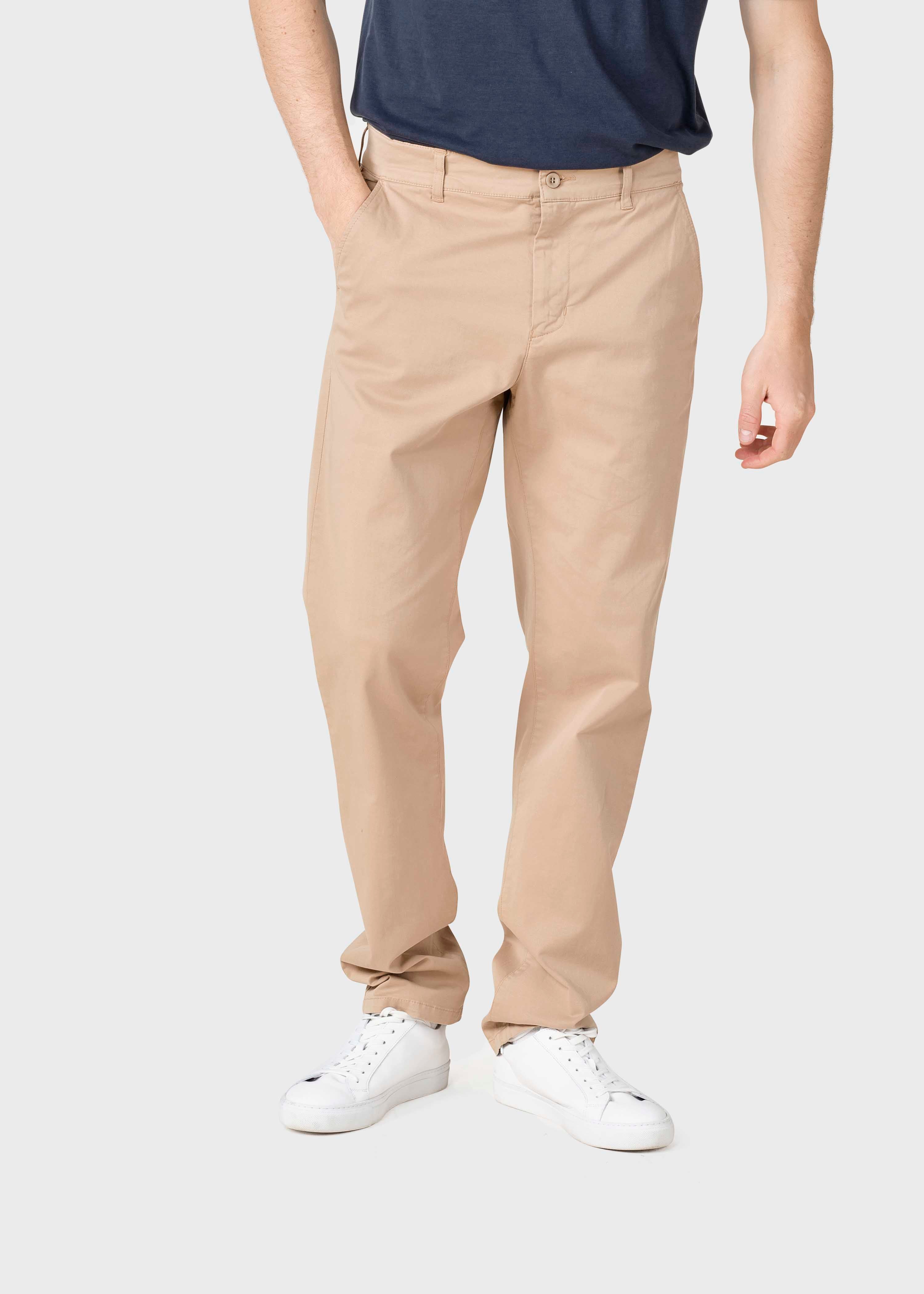 Allan twill pants - Sand – klitmollercollective.com