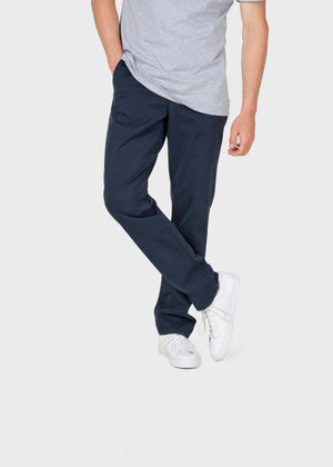 Klitmøller Collective ApS Allan twill pants GOTS Pants Navy