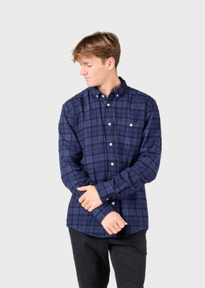 Klitmøller Collective ApS Alrik shirt Shirts Blue tones