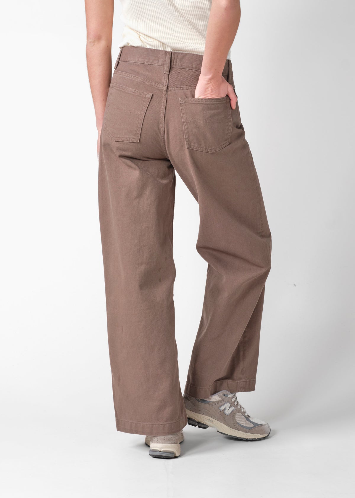 Klitmøller Collective ApS Amelia pants GOTS Pants Taupe