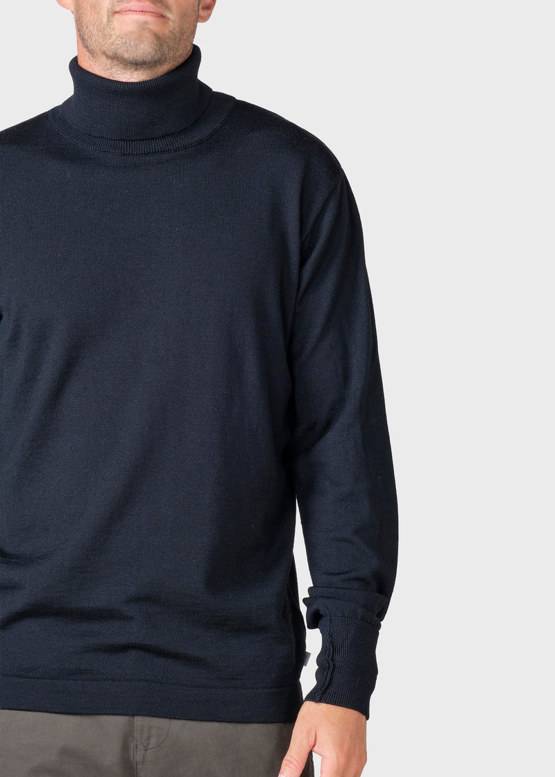 Klitmøller Collective ApS Anders knit Knitted sweaters Black