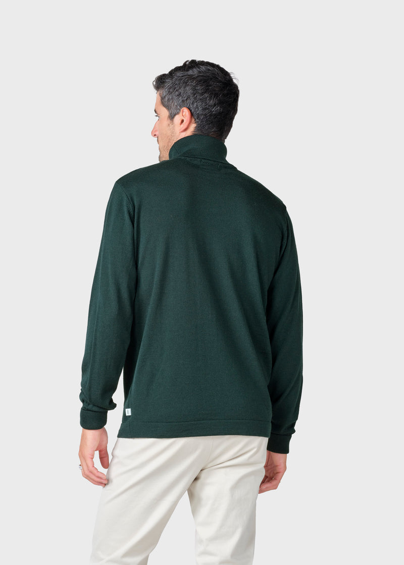 Klitmøller Collective ApS Anders knit Knitted sweaters Olive