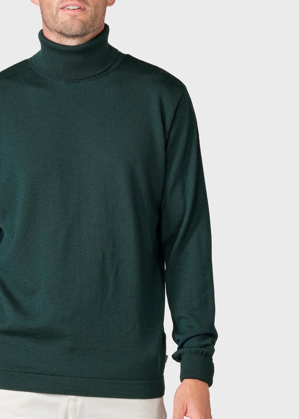 Klitmøller Collective ApS Anders knit Knitted sweaters Olive