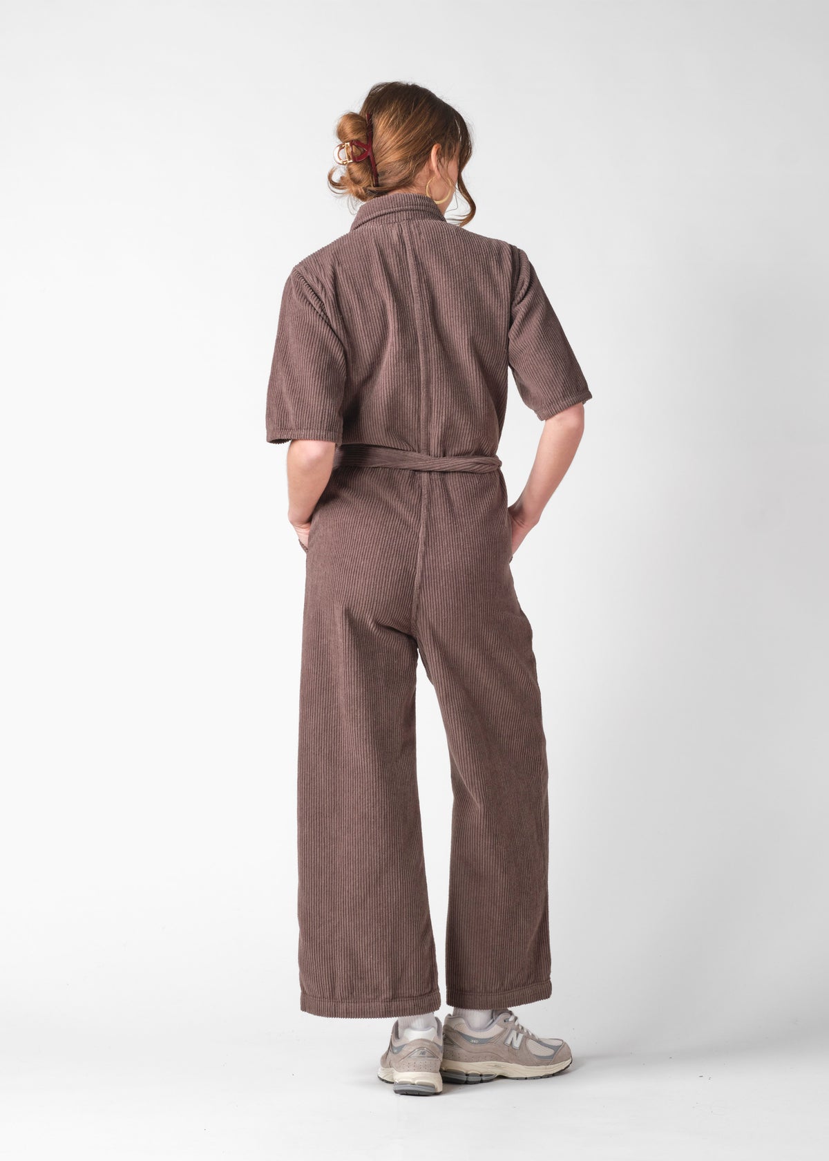 Marna short jumpsuit - Taupe – klitmollercollective.com
