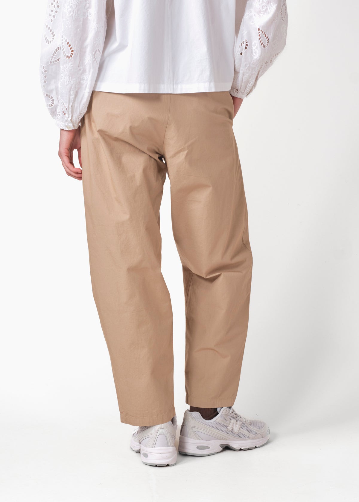 Klitmøller Collective ApS Aya pants GOTS Pants Cashew
