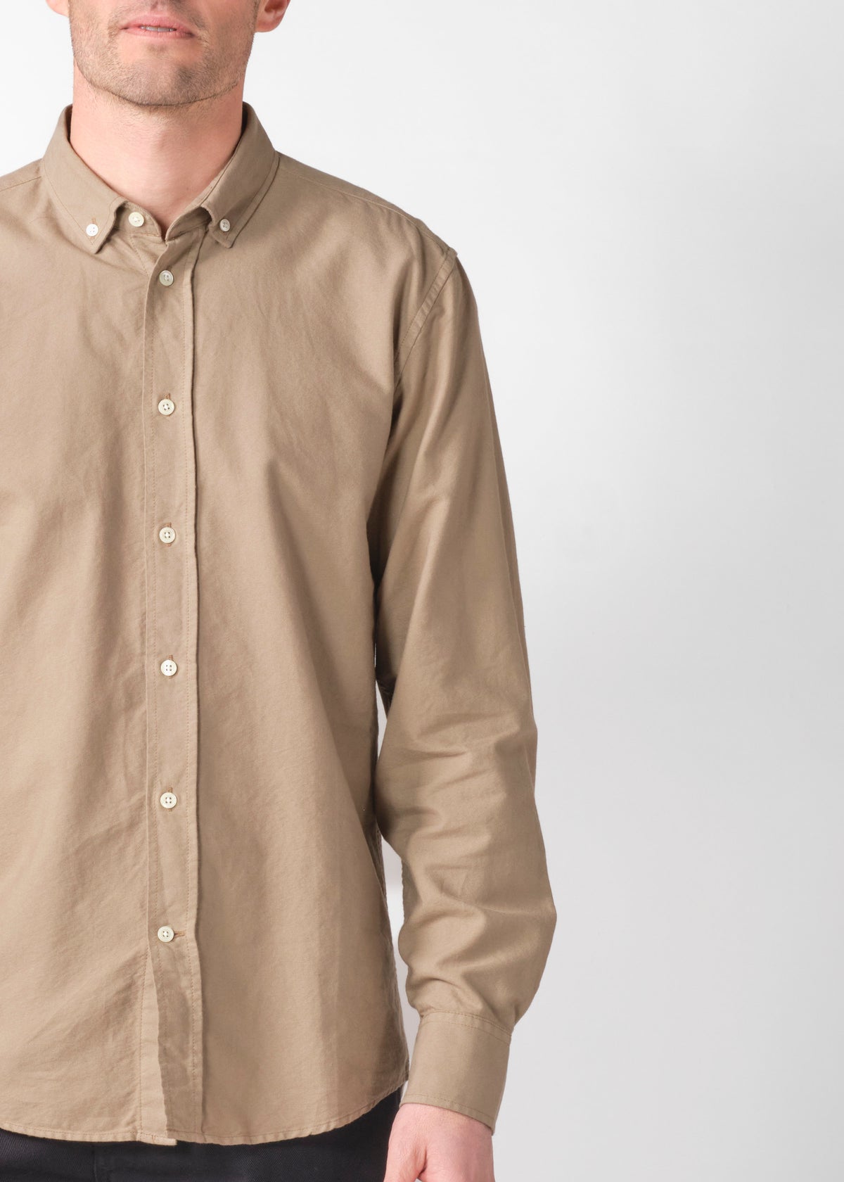 Klitmøller Collective ApS Basic shirt GOTS Shirts Cashew