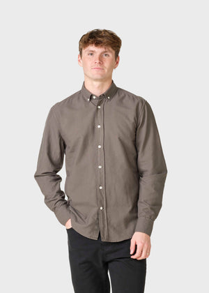 Klitmøller Collective ApS Basic shirt GOTS Shirts Taupe