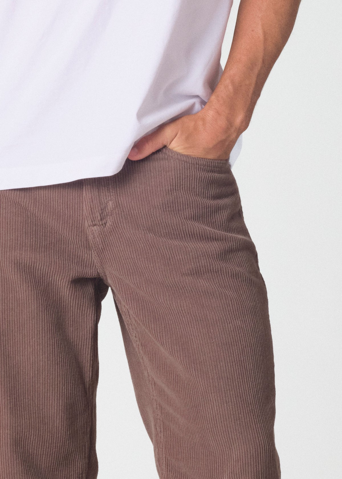Klitmøller Collective ApS Bastian cord pants GOTS Pants Taupe