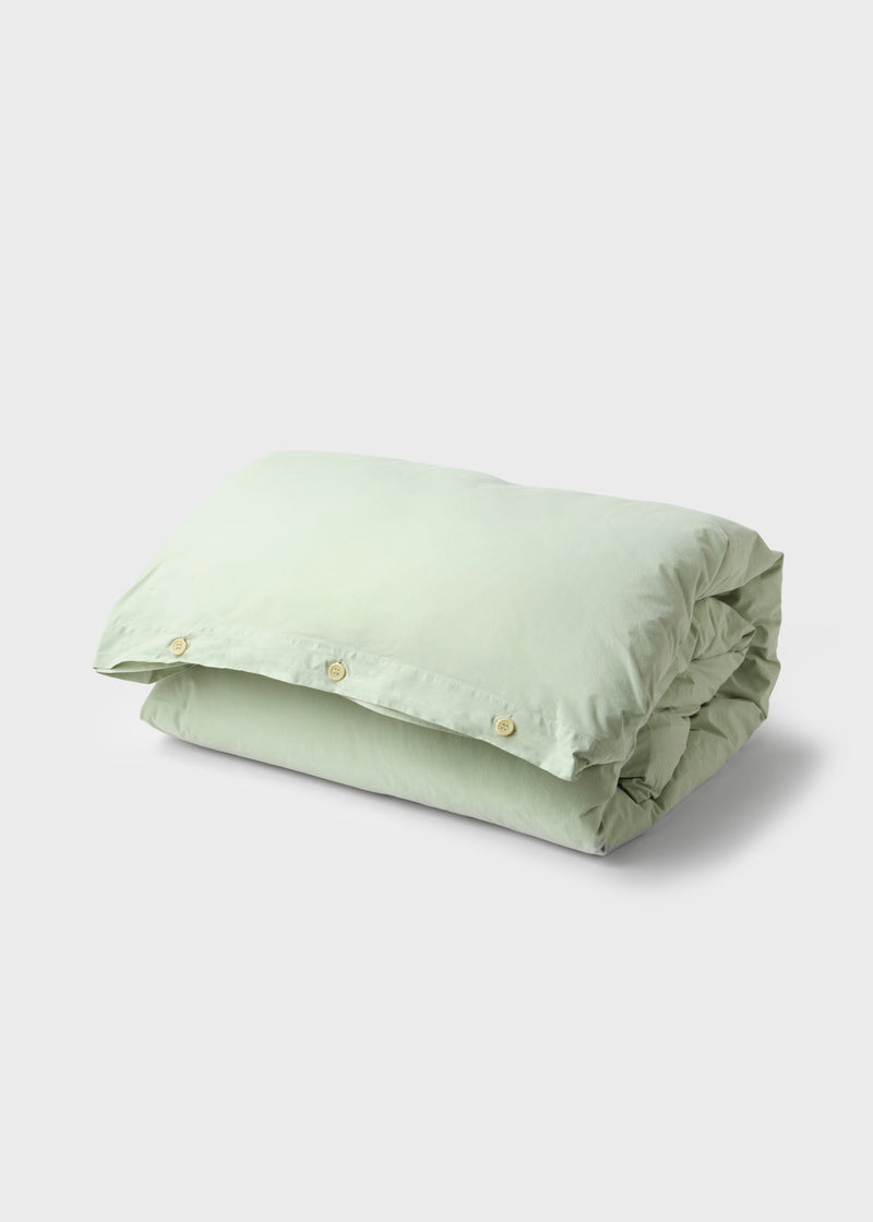 Klitmøller Collective Home Bed set - Plain - 140 x 200 + 80 x 80 Textiles Sage