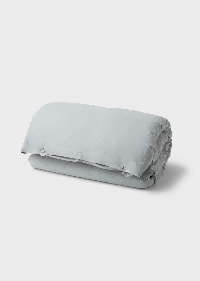 Klitmøller Collective Home Bed set - Plain - 140 x 220 + 60 x 70 Textiles Pastel grey