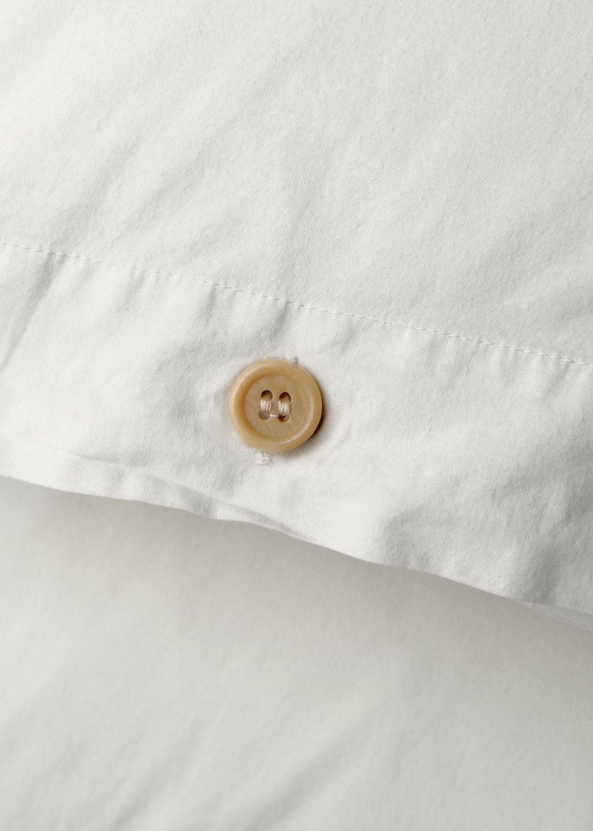 Klitmøller Collective Home Bed set - Plain - 140 x 220 + 60 x 70 Textiles White