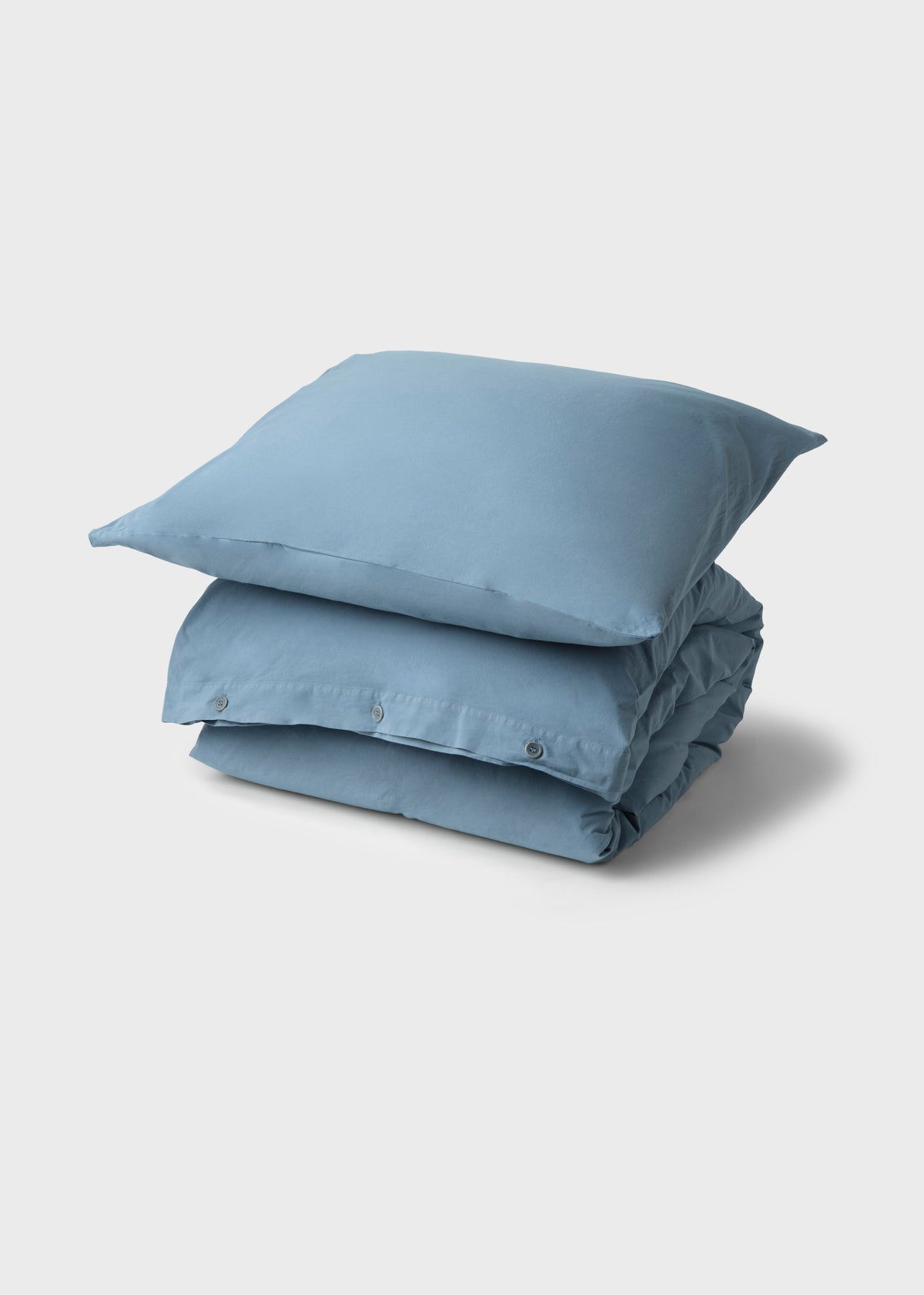 Klitmøller Collective Home Bed set - Plain - 140 x 220 + 80 x 80 Textiles Light blue