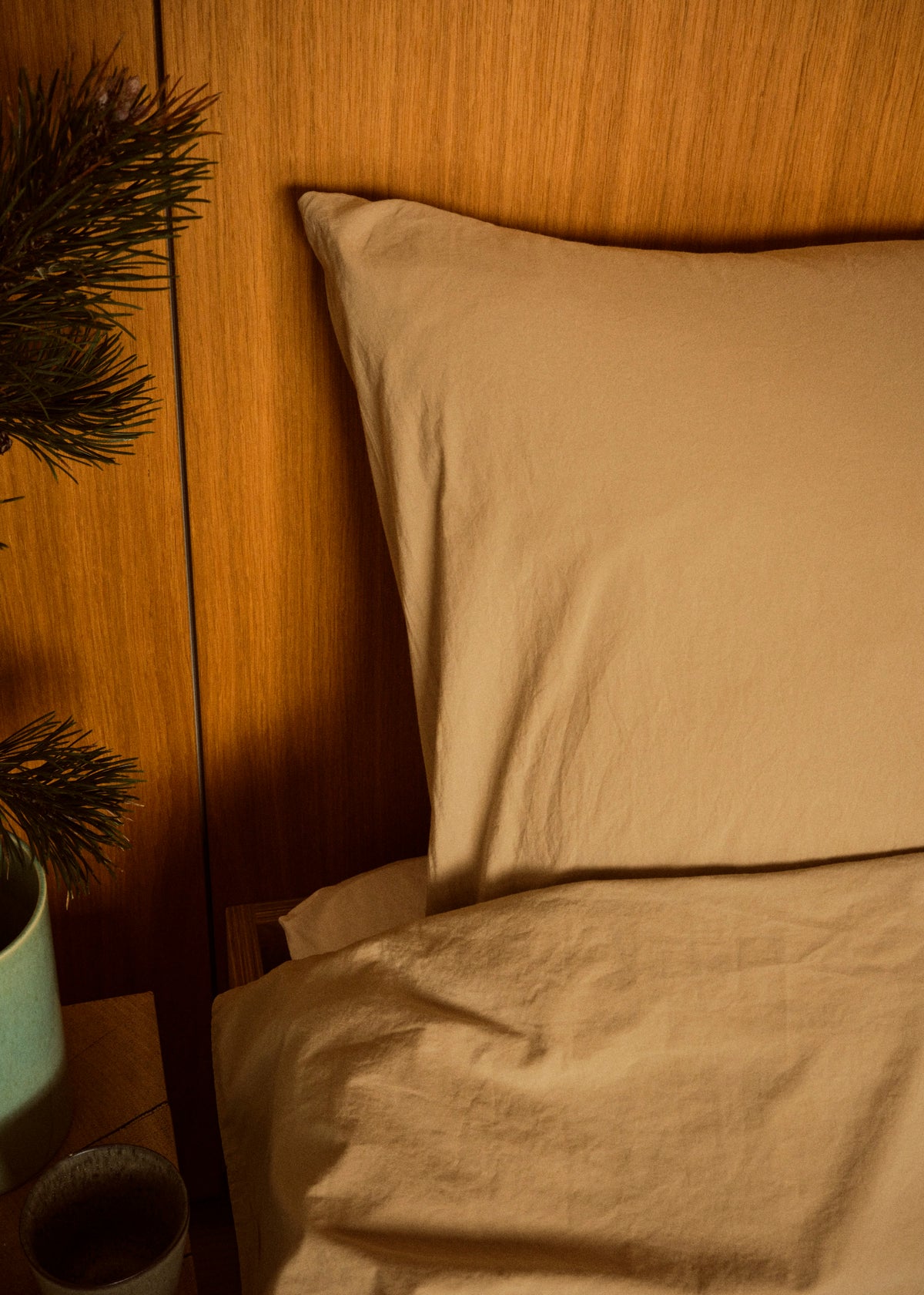 Klitmøller Collective Home Bed set - Plain - 140 x 220 + 80 x 80 Textiles Sand