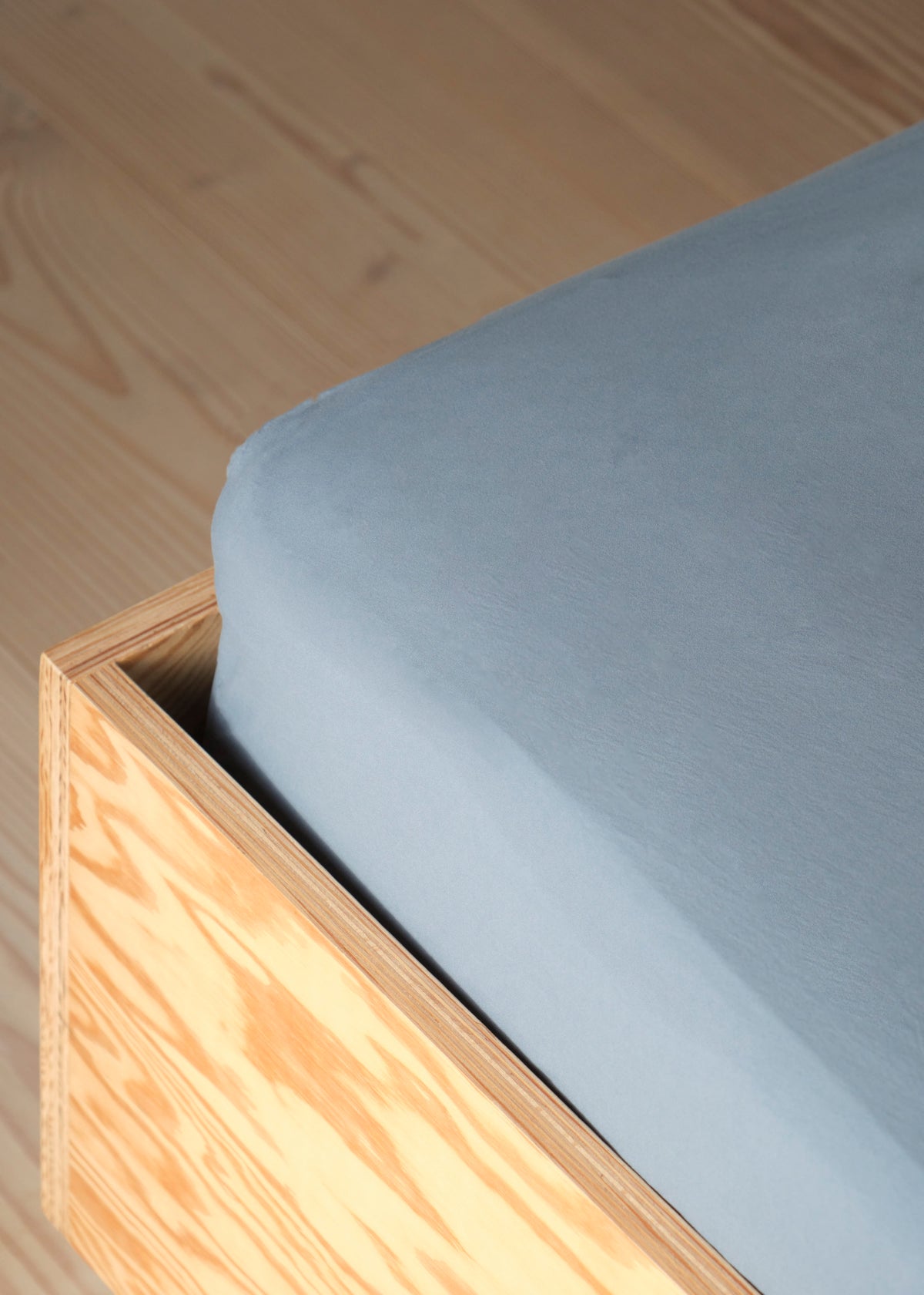 Klitmøller Collective Home Bed sheet 90 x 200 x 30 Textiles Light blue