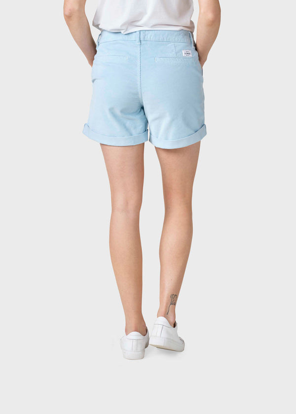 Klitmøller Collective ApS Bella cord shorts Walkshorts Light blue