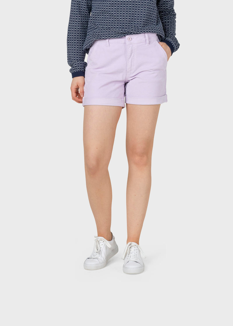 Klitmøller Collective ApS Bella cord shorts Walkshorts Lilac