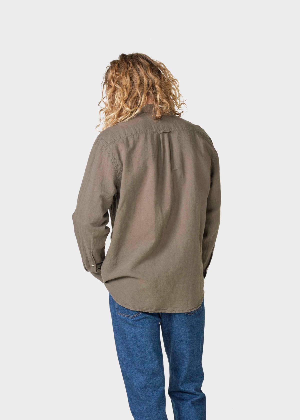 Klitmøller Collective ApS Benjamin linen shirt OCS Shirts Taupe