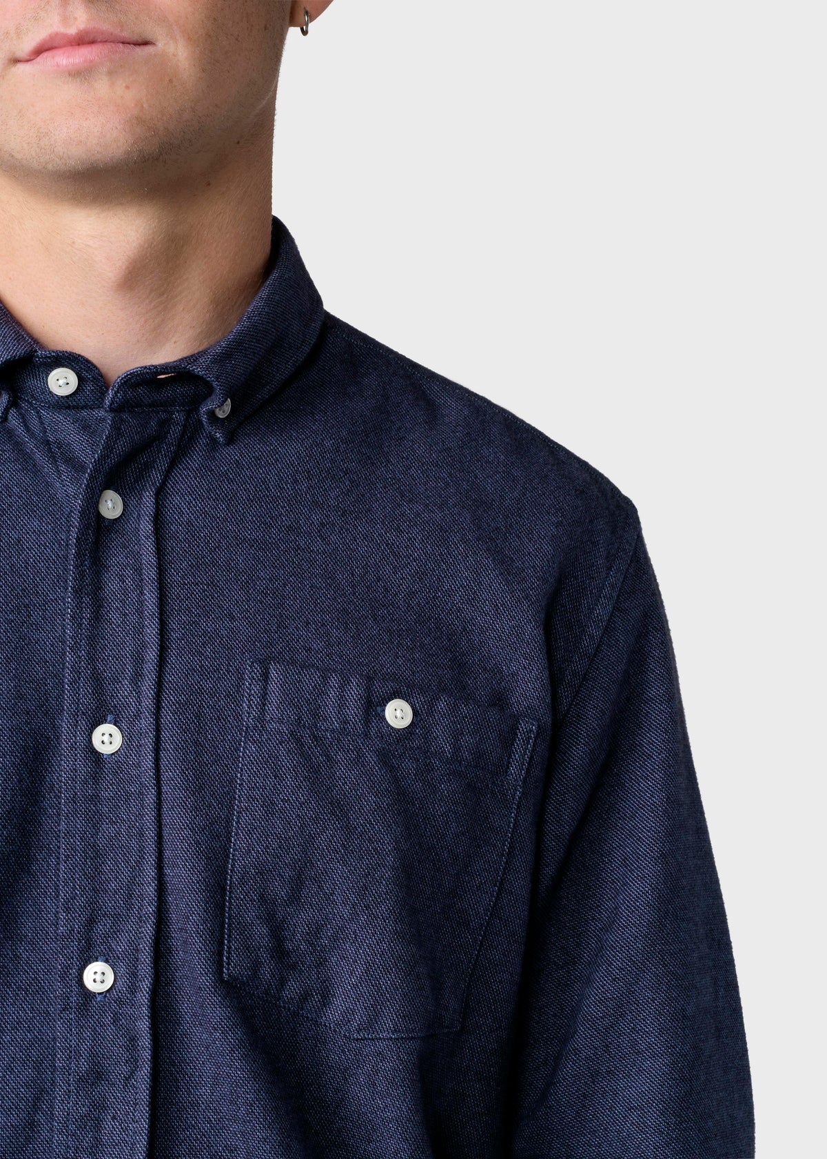 Klitmøller Collective ApS Benjamin lumber shirt Shirts Navy