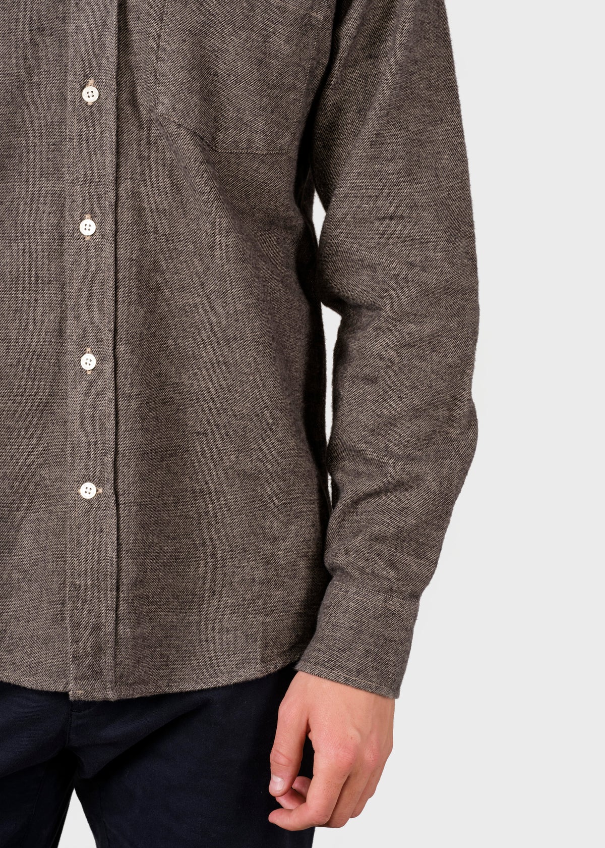 Klitmøller Collective ApS Benjamin lumber shirt Shirts Sand