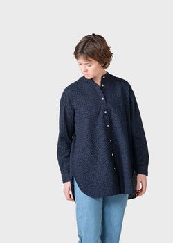 Klitmøller Collective ApS Bente embroidery shirt Shirts Navy