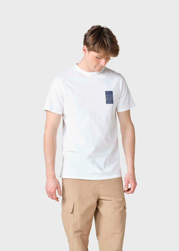 Klitmøller Collective ApS Bertil tee T-Shirts White