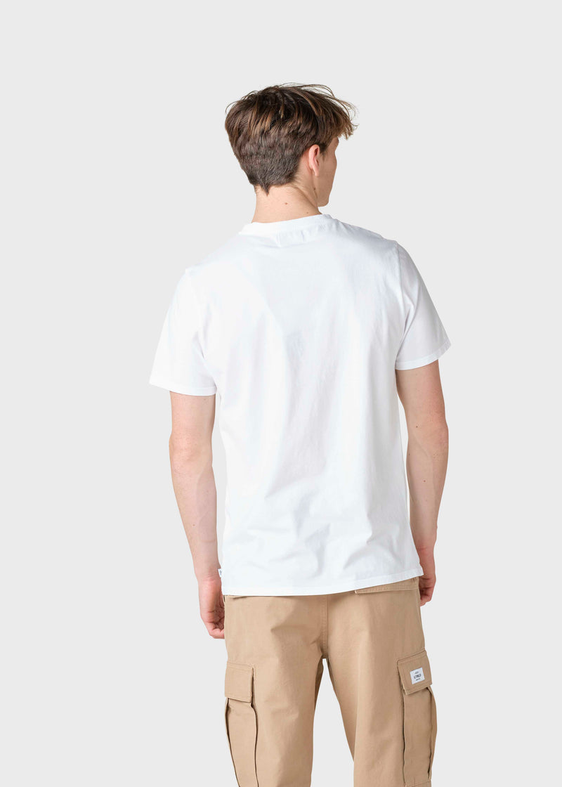 Klitmøller Collective ApS Bertil tee T-Shirts White